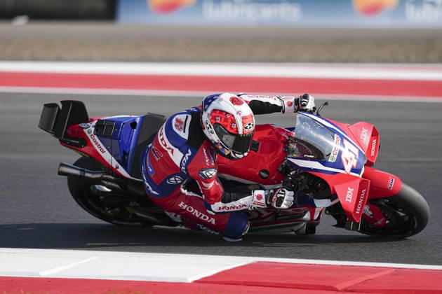 MOTO - MOTO GP - GRAND PRIX OF INDONESIA 2026 41 ESPARGARO Alex (spa), Honda HRC Castrol, Honda RC213V, action during the 2026 MotoGP Pertamina Grand Prix of Indonesia on the Mandalika circuit from October 9 to 11, at West Nusa Tenggara, Indonesia - West Nusa TenggaraIndonesia Copyright: xGIGIxSOLDANOx