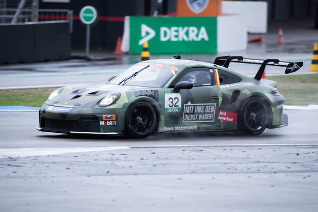 Hockenheim, Germany, October 9–11, 2026 Porsche Sixt Carrera Cup Germany 2026 Season Finale at the Hockenheimring Qualifying Pictured: Tim Reiter (GER) Looping by CarTech Copyright: xFotostandx xStiebertx