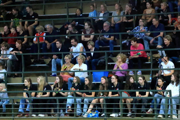 October 9, 2026, GER, DEU, Germany Women s Water Polo, Water Polo Champions League Qualifiers, 2026 Season, Berlin, Spandau 04 vs. UVSE Spectators, Visitors, Fans nordphoto GmbH Engler Berlin Schoeneberg Swimming Pool Berlin Germany Copyright: xNordphotox xEnglerx