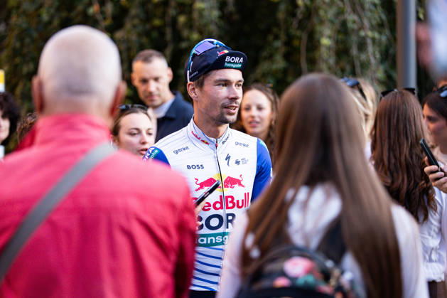 120th ILombardia Team Presentation Primoz Roglic of Red Bull Bora Hansgrohe attends the 120th Lombardia team presentation in Bergamo, Italy, on October 9, 2026. Bergamo Italy  Copyright: xTommasoxBerardix originalFilename:berardi-120thilo261009_npMHF