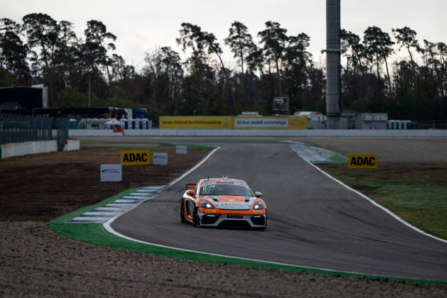 ADAC GT4 Germany, 11. + 12. Rennen Hockenheim 2026 92 Porsche 718 Cayman GT4 Clubsport, Team Wimmer Werk Motorsport: Egor Litvinenko, Oskar Dix - picture by Gruppe C Photography Sachsenring Hockenheimring Bayern Germany Copyright: xGruppexCxPhotographyx