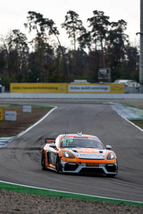 ADAC GT4 Germany, 11. + 12. Rennen Hockenheim 2026 91 Porsche 718 Cayman GT4 RS Clubsport, Team Wimmer Werk Motorsport: Jesper Bruno Jensen, Laurenz Rühl - picture by Gruppe C Photography Sachsenring Hockenheimring Bayern Germany Copyright: xGruppexCxPhotographyx