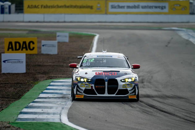 ADAC GT4 Germany, 11. + 12. Rennen Hockenheim 2026 66 BMW M4 GT4 Evo, ME Motorsport: Leon Bauchmüller, Lukas Stiefelhagen - picture by Gruppe C Photography Sachsenring Hockenheimring Bayern Germany Copyright: xGruppexCxPhotographyx