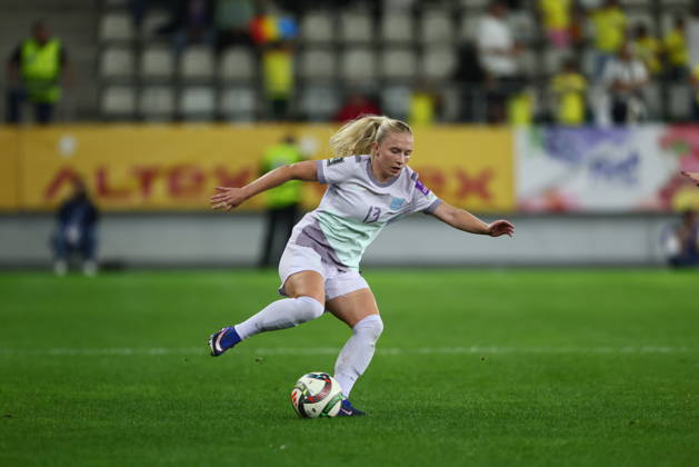 Women s World Cup Qualifier: Romania vs. Norway, Bucharest, October 9, 2026—a World Cup qualifying soccer match between Romania and Austria at the Stadionul Arcul de Triumf in Bucharest. Photo by Nikola Krstic, NTB, Bucharest, Romania. EDITORIAL USE ONLY. RESTRICTED USE FOR BETTING COMPANIES. Copyright: xNikolaxKrsticx xNTBx