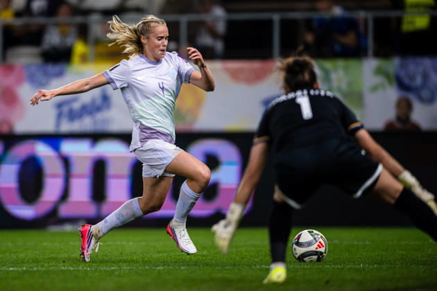 October 9, 2010: Julie Blakstad of Norway during the FIFA Women’s World Cup Qualifier soccer match between Romania and Norway on October 9, 2026 in Bucharest. Photo by Marius Simensen, BILDBYRAN COP 238 bbeng women s FIFA World Cup qualifiers soccer football international match Norway Romania Copyright: MARIUSxSIMENSEN BB261009BB593