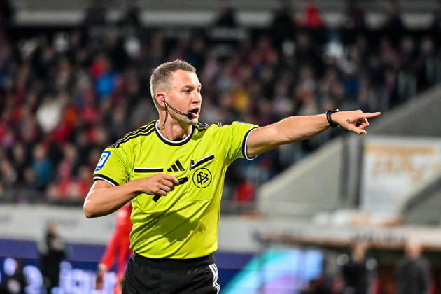October 9, 2026, GER, Soccer, Men s, 2. Bundesliga, Matchday 7, 1. FC Heidenheim vs. 1. FC Kaiserslautern; Referee: Florian Lechner; Heidenheim Voith Arena, Baden-Württemberg, Germany Copyright: xNordphotox xHafnerx
