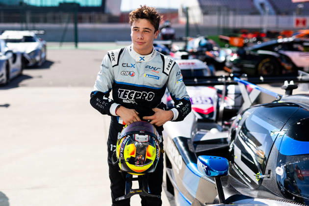 AUTO - ELMS - 4 HOURS OF PORTIMAO 2026 17 LANCHERE Paul (fra), JACOBY Alexander (bra), IGLESIAS Louis (fra), CLX Motorsport, Ligier JS P325 - Toyota, LMP3, pole position during the 4 Hours of Portimao 2026, 6th round of the 2026 European Le Mans Series on the Autodromo Internacional do Algarve from October 8 to 10, 2026 in Portimao, Portugal - Copyright: xJoaoxFilipex