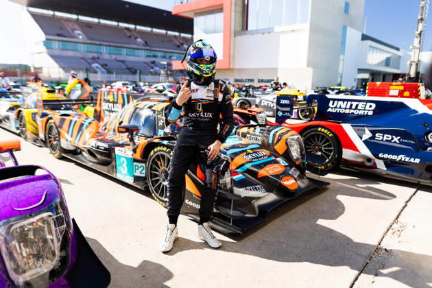 AUTO - ELMS - 4 HOURS OF PORTIMAO 2026 03 GLORIEUX Jean (bel), HERNANDEZ Marlon (fra), VAUTIER Tristan (fra), DKR Engineering, Oreca 07 - Gibson, LMP2 Pro Am, pole position during the 4 Hours of Portimao 2026, 6th round of the 2026 European Le Mans Series on the Autodromo Internacional do Algarve from October 8 to 10, 2026 in Portimao, Portugal -  Copyright: xJoaoxFilipex