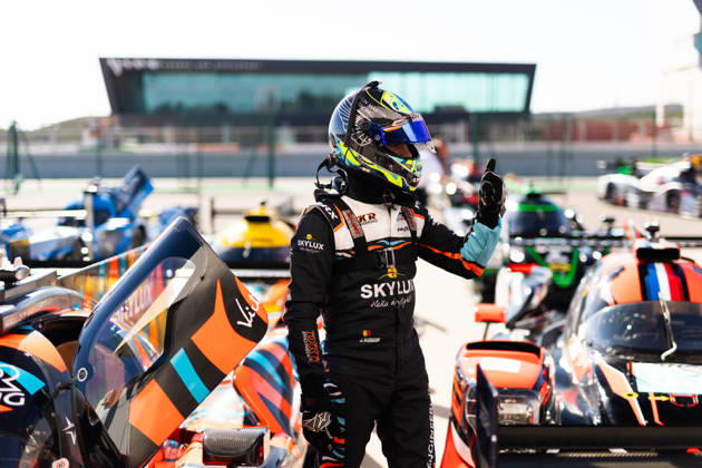 AUTO - ELMS - 4 HOURS OF PORTIMAO 2026 03 GLORIEUX Jean (bel), HERNANDEZ Marlon (fra), VAUTIER Tristan (fra), DKR Engineering, Oreca 07 - Gibson, LMP2 Pro Am, pole position during the 4 Hours of Portimao 2026, 6th round of the 2026 European Le Mans Series on the Autodromo Internacional do Algarve from October 8 to 10, 2026 in Portimao, Portugal -  Copyright: xJoaoxFilipex