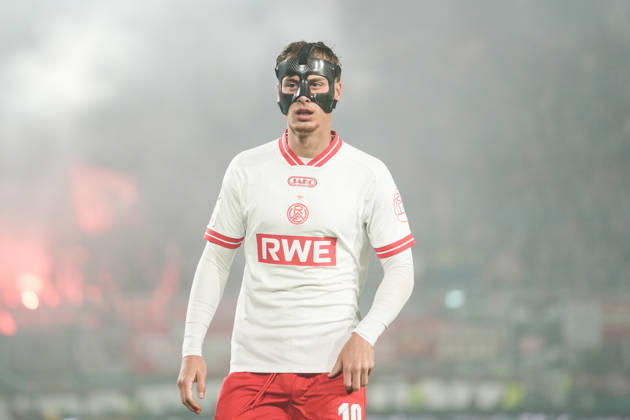 Germany 3rd Division 2026–2027, Matchday 8: SC Preussen Münster vs. Rot Weiss Essen, Friday, October 9, 2026, LVM Preußenstadion, Münster, North Rhine-Westphalia, Germany; Marvin Obuz (RW Essen), 10 Copyright: xMerlexKölkingx