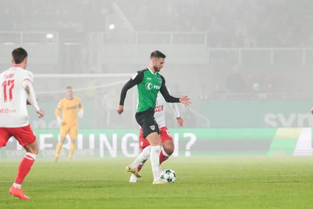Germany 3rd Division 2026–2027, Matchday 8: SC Preußen Münster vs. Rot-Weiß Essen, Friday, October 9, 2026, LVM Preußenstadion, Münster, North Rhine-Westphalia, Germany. Felix Higl (SC Preußen Münster, 33) in action. Copyright: xMerlexKölkingx
