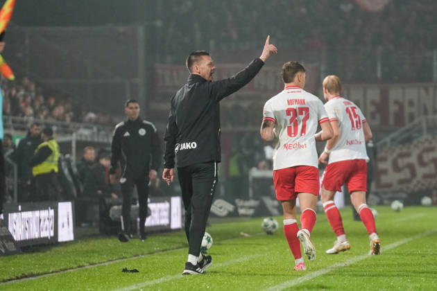 Germany 3rd Division 2026–2027, Matchday 8: SC Preußen Münster vs. Rot-Weiß Essen, Friday, October 9, 2026, LVM Preußenstadion, Münster, North Rhine-Westphalia, Germany; Thomas Wörle, Head Coach, SC Preußen Münster Copyright: xMerlexKölkingx