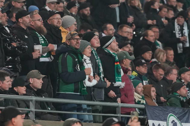 Germany 3rd Division 2026–2027, Matchday 8: SC Preussen Münster vs. Rot Weiss Essen, Friday, October 9, 2026, LVM Preußenstadion, Münster, North Rhine-Westphalia, Germany. SC Preussen Münster fans Copyright: xMerlexKölkingx