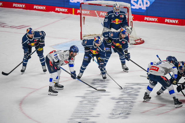 October 9, 2026, Munich, Germany; PENNY DEL, German Ice Hockey League, 2026–27 season, Matchday 7: EHC Red Bull Munich vs. ERC Ingolstadt at SAP Garden in Munich; aerial view