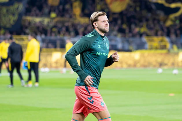 Dortmund, Germany October 9, 2026 Bundesliga 2026–2027 Matchday 5: Borussia Dortmund vs. SV Werder Bremen Pictured: Niclas Füllkrug (Fuellkrug) SVW DFL DFB regulations prohibit any use of photographs as image sequences and or quasi-video Signal Iduna Park North Rhine-Westphalia Copyright: xFotostandx xZeisingx