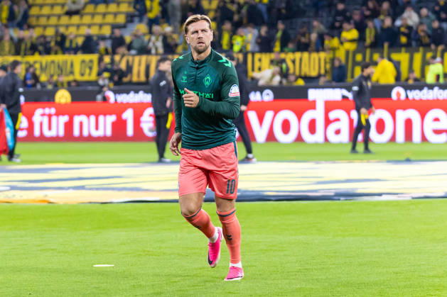 Dortmund, Germany October 9, 2026 Bundesliga 2026–2027 Matchday 5: Borussia Dortmund vs. SV Werder Bremen Pictured: Niclas Füllkrug (Fuellkrug) SVW DFL DFB regulations prohibit any use of photographs as image sequences and or quasi-video. Signal Iduna Park, North Rhine-Westphalia Copyright: xFotostandx xZeisingx
