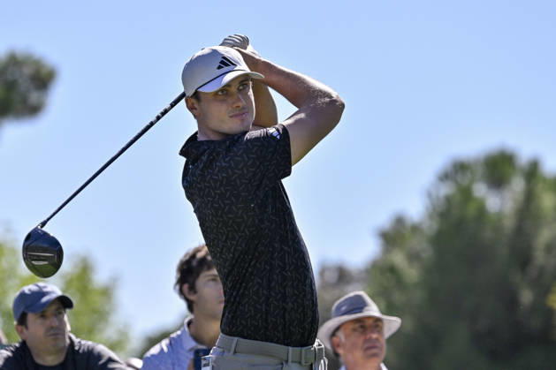 October 9, 2026, Madrid, Madrid, Spain: LUDVIG ABERG of Sweden hitting the ball from the tee during the Open de EspaoÂ±a presented by Madrid at Club de Campo Villa de Madrid on October 09, 2026 in Madrid, Spain. Madrid Spain - ZUMAc312 20261009_zsp_c312_263 Copyright: xOscarxManuelxSanchezx