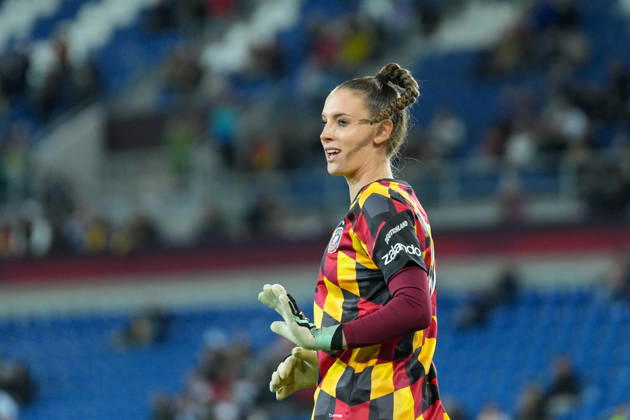 Ena Mahmutovic, Germany Women s National Team, 01, Germany, soccer, international match, friendly match, exhibition match, 2026–2027, Germany vs. Australia, October 9, 2026, BBBank Wildpark, Karlsruhe, Karlsruhe, BBBank Wildpark, Baden-Württemberg, Germany Copyright: xArnexAmbergx