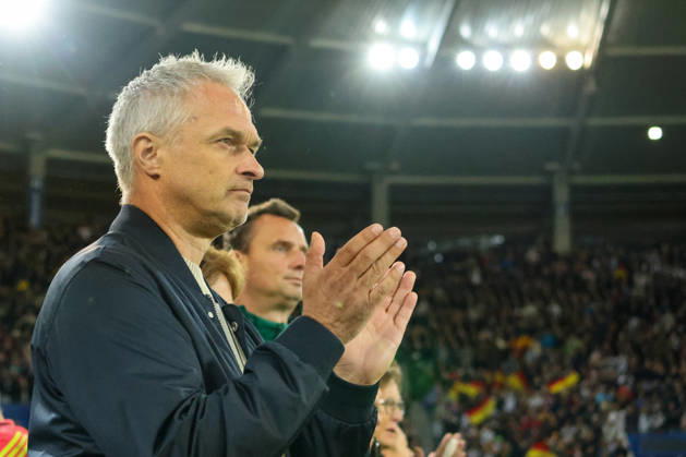 Karlsruhe, Germany, October 9, 2026 International Friendly Match: Germany Women vs. Australia Women Pictured: German National Team Coach Christian Wück (Wueck) Copyright: HMBxMedia MadeleinexFantini