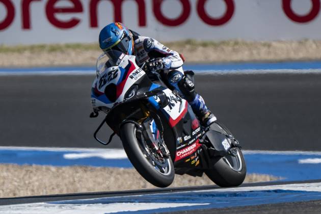 RECORD DATE NOT STATED 11th stage of the Superbike World Championship, WM, Weltmeisterschaft Estoril, 09 10 2026 - Miguel Oliveira (88), Rokit BMW Motorrad WorldSBK rider, during free practice 2, of the 11th round of the SBK World Championship, at the Estoril circuit Portugal Lisbon portugal Copyright: xJoaquimxGalantex