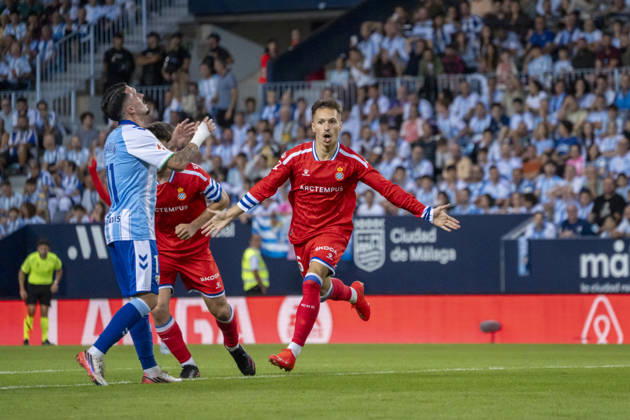 MALAGA, SPAIN - OCTOBER 9: during La Liga match between Malaga and RCD Espanyol at the Estadio de la Rosaleda on the 9th of October, 2026 in Malaga, Spain Copyright: xAndresxLopezxSheridanxx xSPPx Sportspressphoto_SPR249666