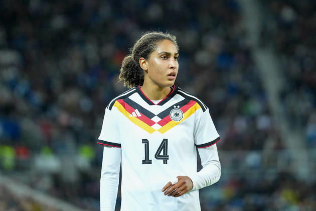 Cora Zicai, Germany Women s National Team, 14, Germany, soccer, international match, friendly match, exhibition match, 2026–2027, Germany vs. Australia, October 9, 2026, BBBank Wildpark, Karlsruhe, Karlsruhe, BBBank Wildpark, Baden-Württemberg, Germany Copyright: xArnexAmbergx