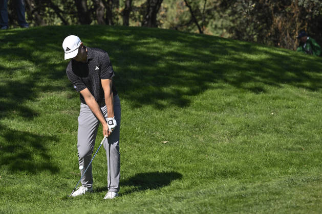 October 9, 2026, Madrid, Madrid, Spain: LUDVIG ABERG of Sweden hitting the ball out of the rough during the Open de EspaoÂ±a presented by Madrid at Club de Campo Villa de Madrid on October 09, 2026 in Madrid, Spain. Madrid Spain - ZUMAc312 20261009_zsp_c312_395 Copyright: xOscarxManuelxSanchezx
