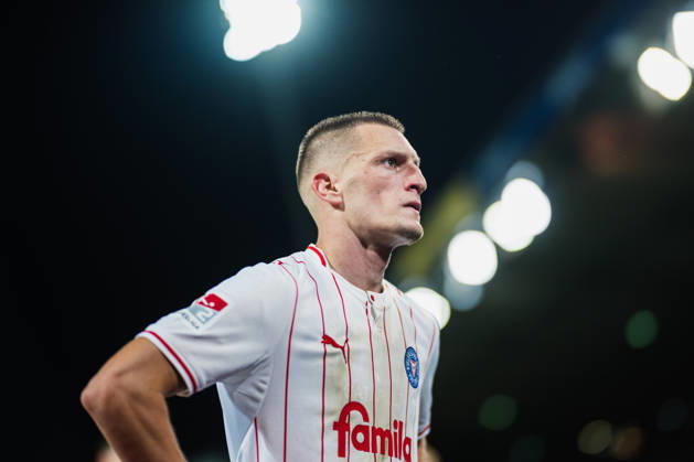 2. Bundesliga: Eintracht Braunschweig vs. Holstein Kiel, October 9, 2026; Ivan Nekic, Holstein Kiel; 13 Soccer; 2. Bundesliga; Matchday 7: Eintracht Braunschweig vs. Holstein Kiel on October 9, 2026, at Eintracht Stadium, Braunschweig DFL REGULATIONS PROHIBIT ANY USE OF PHOTOGRAPHS AS IMAGE SEQUENCES AND OR QUASI-VIDEO Copyright: xBEAUTIFULxSPORTS Tonhäuserx