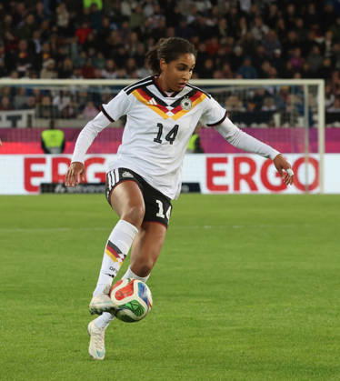 Karlsruhe, Women s International Soccer Match: Germany vs. Australia, Cora Zicai (GER)