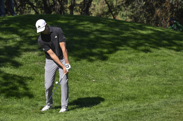 October 9, 2026, Madrid, Madrid, Spain: LUDVIG ABERG of Sweden hitting the ball out of the rough during the Open de EspaoÂ±a presented by Madrid at Club de Campo Villa de Madrid on October 09, 2026 in Madrid, Spain. Madrid Spain - ZUMAc312 20261009_zsp_c312_410 Copyright: xOscarxManuelxSanchezx