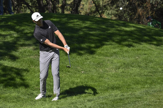 October 9, 2026, Madrid, Madrid, Spain: LUDVIG ABERG of Sweden hitting the ball out of the rough during the Open de EspaoÂ±a presented by Madrid at Club de Campo Villa de Madrid on October 09, 2026 in Madrid, Spain. Madrid Spain - ZUMAc312 20261009_zsp_c312_425 Copyright: xOscarxManuelxSanchezx