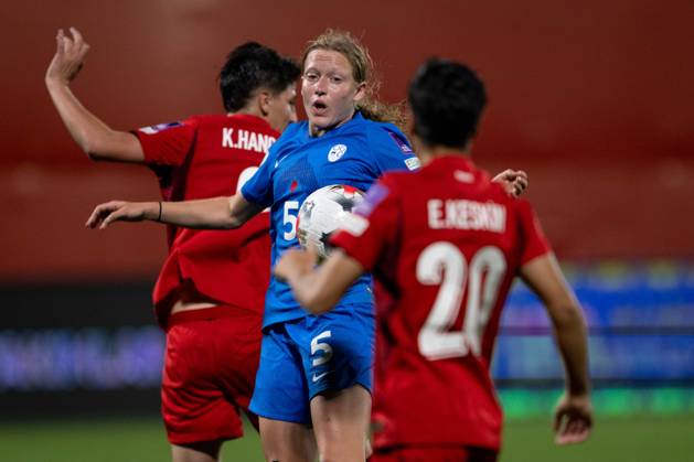 Turkiye v Slovenia - FIFA Women s World Cup 2027 European Qualifiers ISTANBUL, TURKIYE - OCTOBER 09: Naja Mihelic (5) of Slovenia competes during the FIFA Women s World Cup 2027 European Qualifiers Play-offs Round 1 First Leg between Turkiye and Slovenia at Pendik Stadium in Istanbul, Turkiye, on October 09, 2026. Didem Mente Anadolu Istanbul Turkey. Editorial use only. Please get in touch for any other usage. Copyright: x2026xAnadoluxDidemxMentex