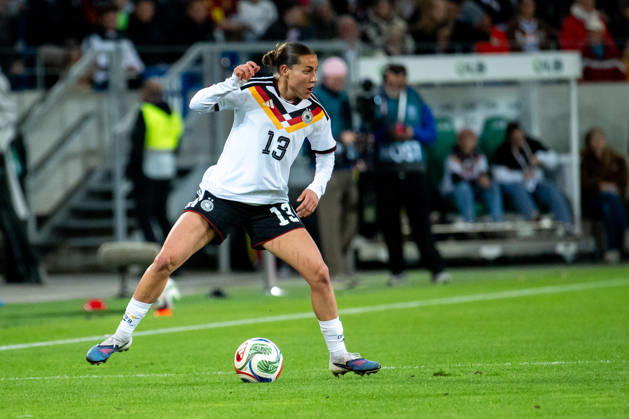 October 9, 2026, GER, Soccer, Women s, International Match, Karlsruhe, Germany vs. Australia Carlotta Wamser Germany, 1:00 p.m. at the Ball Karlsruhe BBBank Wildpark Baden-Württemberg Germany Copyright: xNordphoto Memmlerx