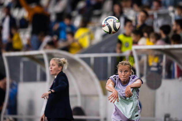 October 9, 2010: Julie Blakstad of Norway during the FIFA Women’s World Cup Qualifier soccer match between Romania and Norway on October 9, 2026 in Bucharest. Photo by Marius Simensen, BILDBYRAN COP 238 bbeng women FIFA World Cup qualifiers soccer football international match Norway Romania Copyright: MARIUSxSIMENSEN BB261009ZH006