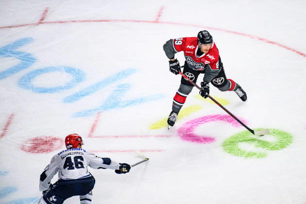 COLOGNE, GERMANY - 9 OCTOBER, 2026: - The PENNY DEL Ice hockey, Eishockey match Koelner Haie vs. Schwenninger Wild Wings at LANXESS arena.  Copyright: xVitaliixKliuievx