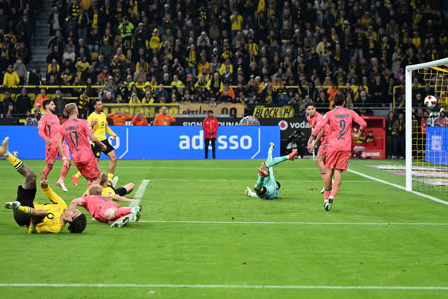 Daniel Svensson, Borussia Dortmund, scores the 1-0 goal during the Bundesliga match between Borussia Dortmund and SV Werder Bremen at Signal Iduna Park on October 9, 2026, in Dortmund, Germany. Photo by Ralf Treese, DeFodi Images. Daniel Svensson of Borussia Dortmund scores his team’s first goal during the Bundesliga match between Borussia Dortmund and SV Werder Bremen at Signal Iduna Park on October 9, 2026 in Dortmund, Germany. Photo by Ralf Treese, DeFodi Images. DFB and DFL regulations prohibit any use of photographs as image sequences and or quasi-video. Photo by Ralf Treese, DeFodi Images.