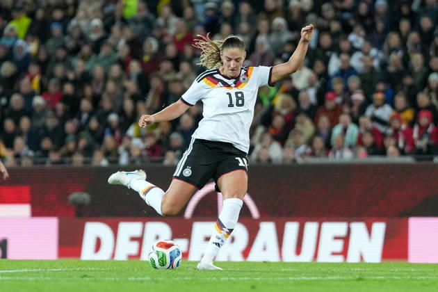 Melissa Kössler Melissa Koessler Germany Women s National Team, 18 goals scored, Germany, soccer, international match, friendly match, exhibition match, 2026–2027, Germany vs. Australia, October 9, 2026, BBBank Wildpark, Karlsruhe, Karlsruhe, BBBank Wildpark, Baden-Württemberg, Germany Copyright: xArnexAmbergx