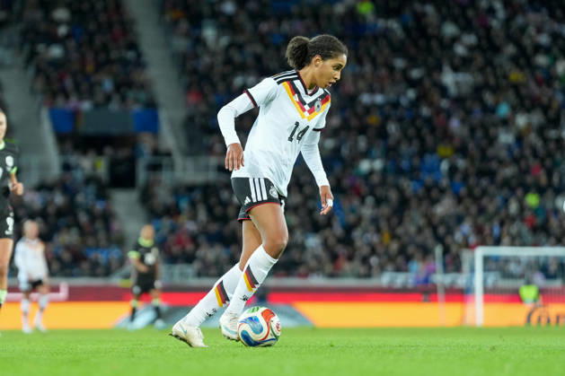 Cora Zicai, Germany Women s National Team, 14 on the Ball, Germany, soccer, international match, friendly match, exhibition match, 2026–2027, Germany vs. Australia, October 9, 2026, BBBank Wildpark, Karlsruhe, Karlsruhe, BBBank Wildpark, Baden-Württemberg, Germany Copyright: xArnexAmbergx
