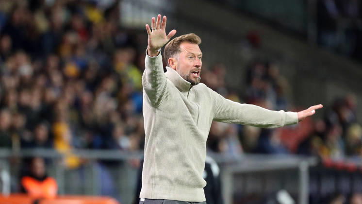 Braunschweig vs. Kiel, 2nd Bundesliga Braunschweig, October 9, 2026, Soccer, Men s, 2nd Bundesliga, 2026–2027 Season, Eintracht Braunschweig vs. Holstein Kiel Head Coach Lars Kornetka Eintracht Braunschweig DFL DFB REGULATIONS PROHIBIT ANY USE OF PHOTOGRAPHS AS IMAGE SEQUENCES AND OR QUASI-VIDEO Stadion an der Hamburger Straße Lower Saxony Germany