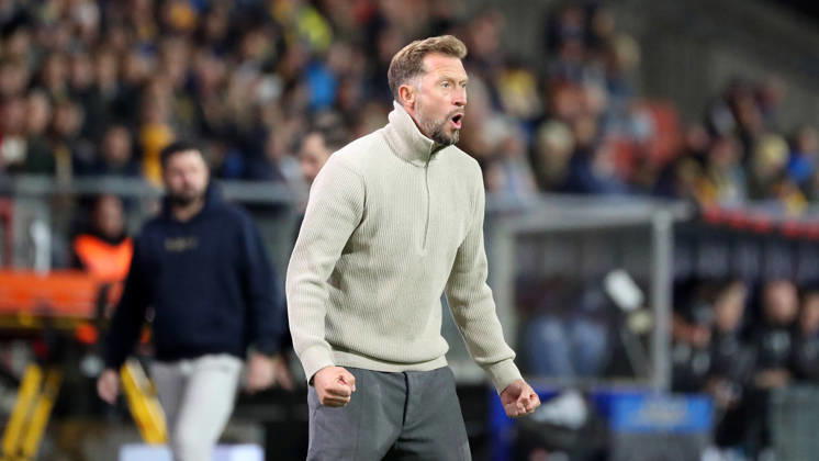 Braunschweig vs. Kiel, 2nd Bundesliga Braunschweig, October 9, 2026, Soccer, Men s, 2nd Bundesliga, 2026–2027 Season, Eintracht Braunschweig vs. Holstein Kiel Head Coach Lars Kornetka Eintracht Braunschweig DFL DFB REGULATIONS PROHIBIT ANY USE OF PHOTOGRAPHS AS IMAGE SEQUENCES AND OR QUASI-VIDEO Stadion an der Hamburger Straße Lower Saxony Germany