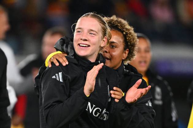 Belgium v Poland - FIFA Women s World Cup 2027 UEFA Qualifiers LEUVEN, BELGIUM - OCTOBER 09 : Dhont Elena forward of Belgium during the FIFA Women s World Cup 2027 UEFA European Qualifiers play-offs round 1 path 2 first leg match between Belgium and Poland on October 9, 2026 in Leuven, Belgium, 09 10 2026 Leuven Belgium Copyright: xVincentxKalutx