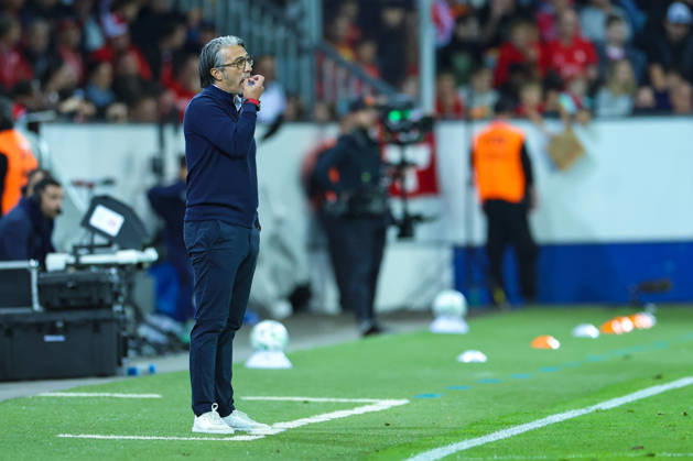 LUCERNE, SWITZERLAND - OCTOBER 06: Murat Yakin (Head Coach, Switzerland) during the UEFA Nations League match between Switzerland and North Macedonia at thermoplan arena on October 6, 2026 in Lucerne, Switzerland. Copyright: xUrsxOttigerx xSPPx Sportspressphoto_SPR249950