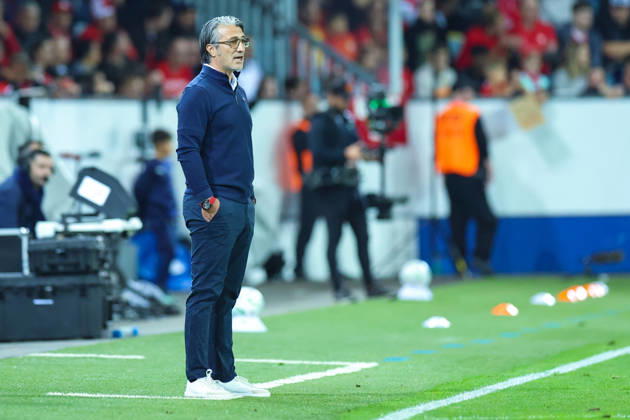 LUCERNE, SWITZERLAND - OCTOBER 06: Murat Yakin (Head Coach, Switzerland) during the UEFA Nations League match between Switzerland and North Macedonia at thermoplan arena on October 6, 2026 in Lucerne, Switzerland. Copyright: xUrsxOttigerx xSPPx Sportspressphoto_SPR249953