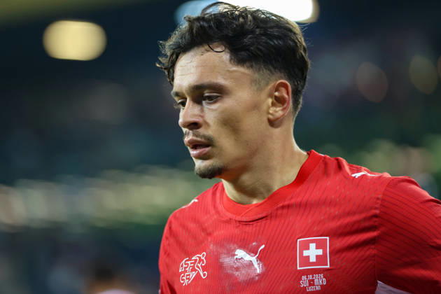 LUCERNE, SWITZERLAND - OCTOBER 06: Fabian Rieder (22, Switzerland) during the UEFA Nations League match between Switzerland and North Macedonia at thermoplan arena on October 6, 2026 in Lucerne, Switzerland. Copyright: xUrsxOttigerx xSPPx Sportspressphoto_SPR249970