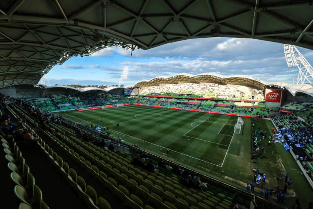 October 10, 2026, Melbourne, Victoria, Australia: MELBOURNE, AUSTRALIA - OCTOBER 10: AAMI Park prior to the Australia Cup Final match between South Melbourne FC and Melbourne Victory FC at AAMI Park on October 10, 2026 in Melbourne, Austr0alia. South Melbourne FC V Melbourne Victory FC - Australia Cup 2026 Final  - ZUMAp121 20261010_zsp_p121_005 Copyright: xChrisxPutnamx