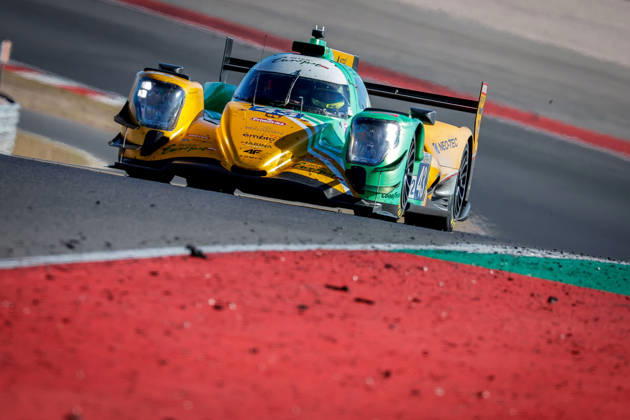 AUTO - ELMS - 4 HOURS OF PORTIMAO 2026 43 SMIECHOWSKI Jakub (pol), DILLMANN Tom (fra), YELLOLY Nicholas (gbr), Inter Europol Competition, Oreca 07 - Gibson, LMP2, action during the 4 Hours of Portimao 2026, 6th round of the 2026 European Le Mans Series on the Autodromo Internacional do Algarve from October 8 to 10, 2026 in Portimao, Portugal - PortimaoPortugal Copyright: xPauloxMariax