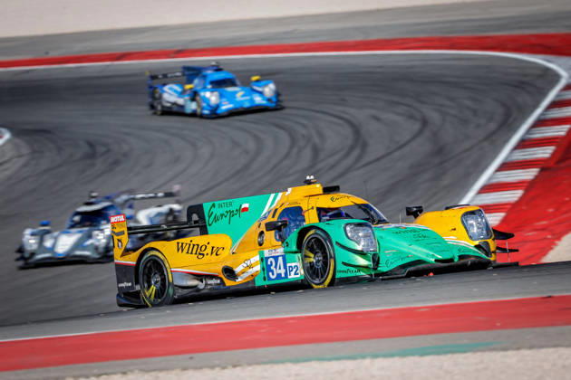 AUTO - ELMS - 4 HOURS OF PORTIMAO 2026 34 GARG Bijoy (usa), DE GERUS Reshad (fra), Inter Europol Competition, Oreca 07 - Gibson, LMP2, action during the 4 Hours of Portimao 2026, 6th round of the 2026 European Le Mans Series on the Autodromo Internacional do Algarve from October 8 to 10, 2026 in Portimao, Portugal - PortimaoPortugal Copyright: xPauloxMariax
