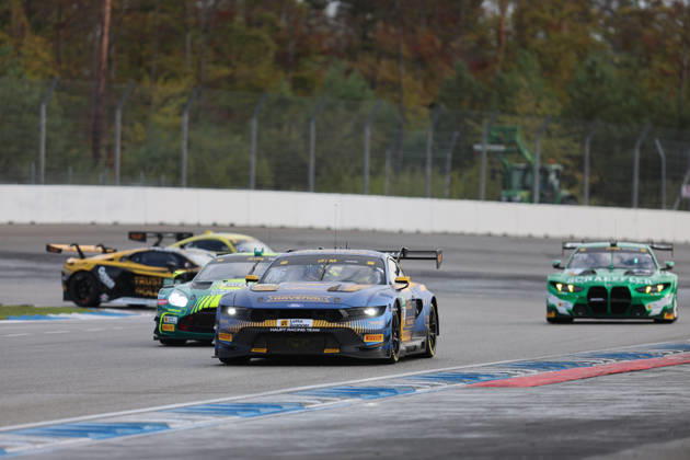 Hockenheim, Germany, October 9–11, 2026; DTM 2026 Season Finale at the Hockenheimring; Saturday Qualifying; Pictured: Arjun Maini (IND, 36) leads the field at the Hockenheimring in Baden-Württemberg Copyright: xFotostandx xFWMEDIAx