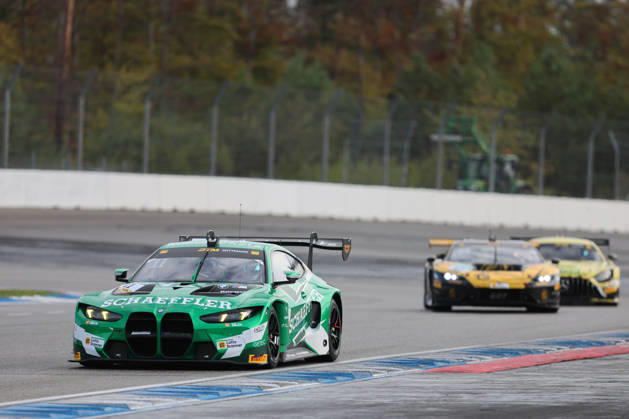 Hockenheim, Germany, October 9–11, 2026; DTM 2026 Season Finale at the Hockenheimring; Saturday Qualifying; Pictured: Marco Wittmann (GER 11) ahead of Maximilian Paul (GER 19) and Jules Gounon (FRA 48); Hockenheimring, Baden-Württemberg Copyright: xFotostandx xFWMEDIAx