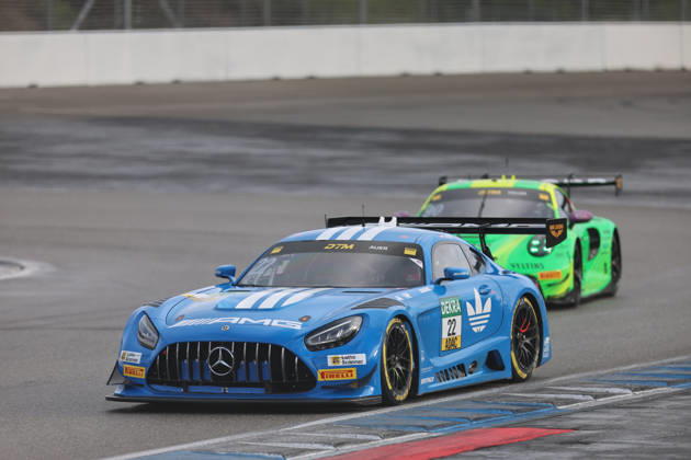 Hockenheim, Germany, October 9–11, 2026; 2026 DTM Season Finale at the Hockenheimring; Saturday Qualifying; Pictured: Lucas Auer (AUT 22) ahead of Ricardo Feller (SUI 90); Hockenheimring, Baden-Württemberg Copyright: xFotostandx xFWMEDIAx
